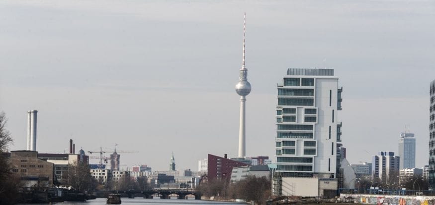 berlin skyline from spree