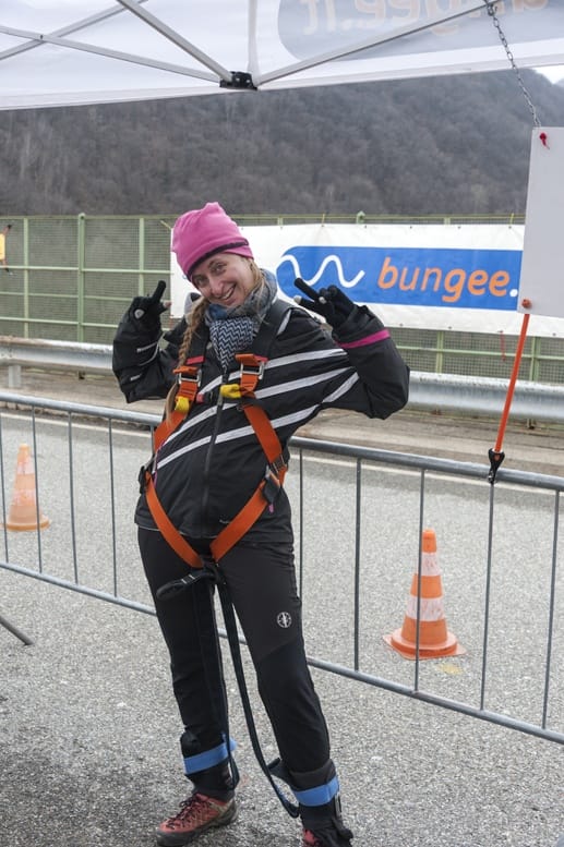 before bungee jumping biella