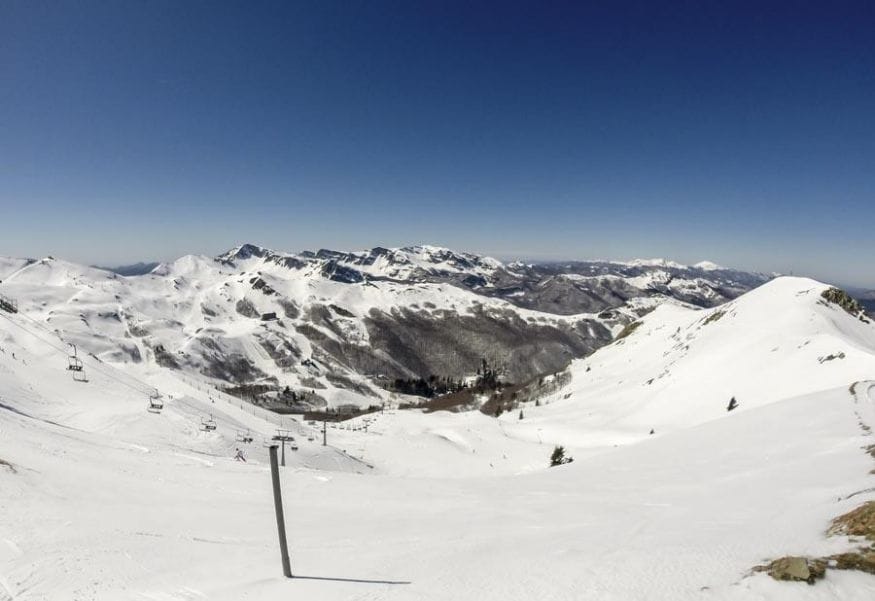 abetone ski slopes
