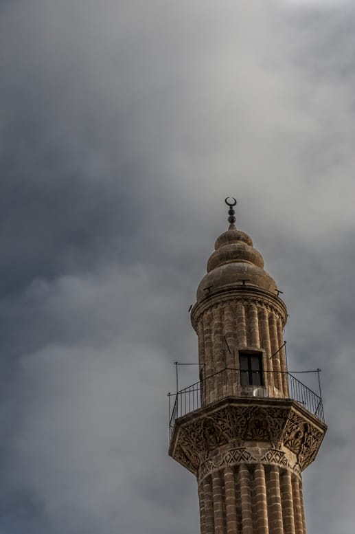 minaret clouds