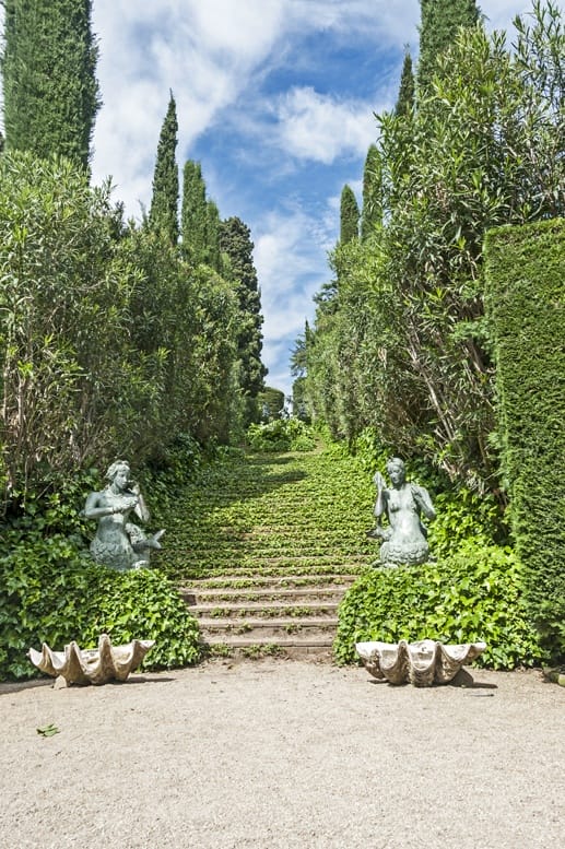 santa clotilde gardens staircase