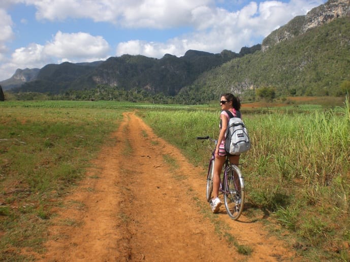 vinales cycling cuba