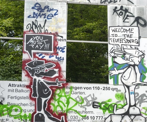 teufelsberg graffiti