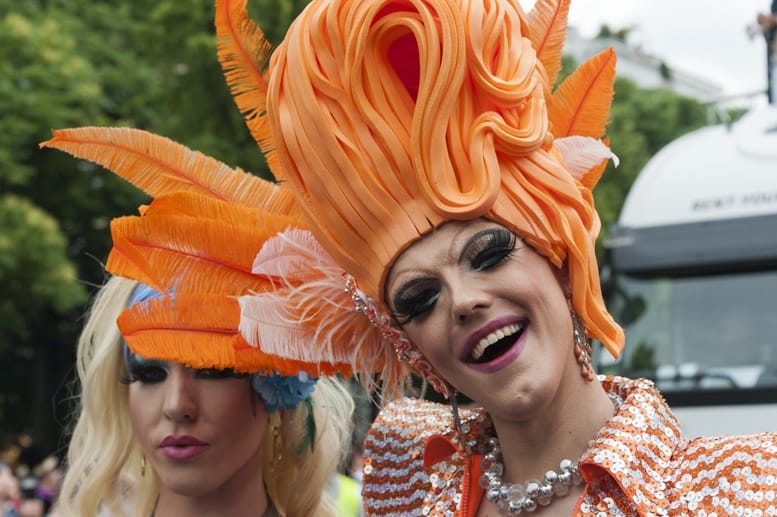 Berlin gay pride orange queen