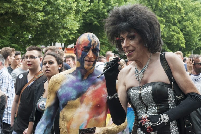 CSD Berlin weird couple