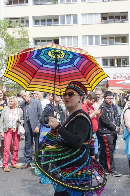 berlin gay pride rainbow swirl