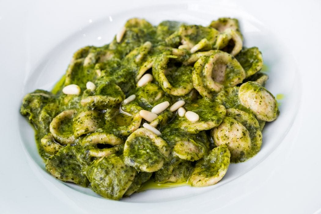 italian dishes orecchiette puglia