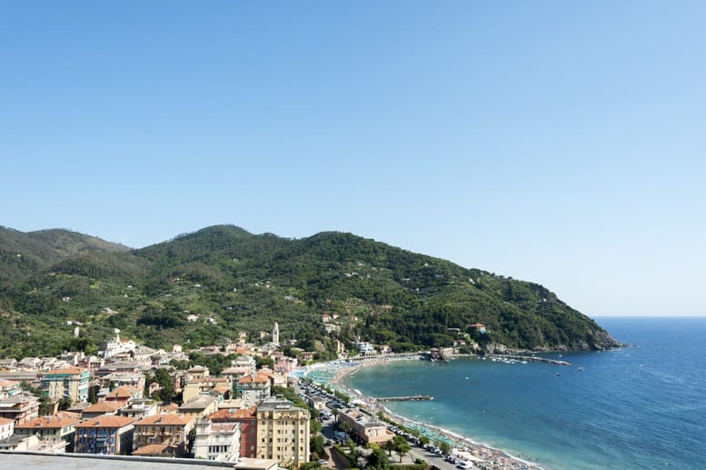 levanto view from hills