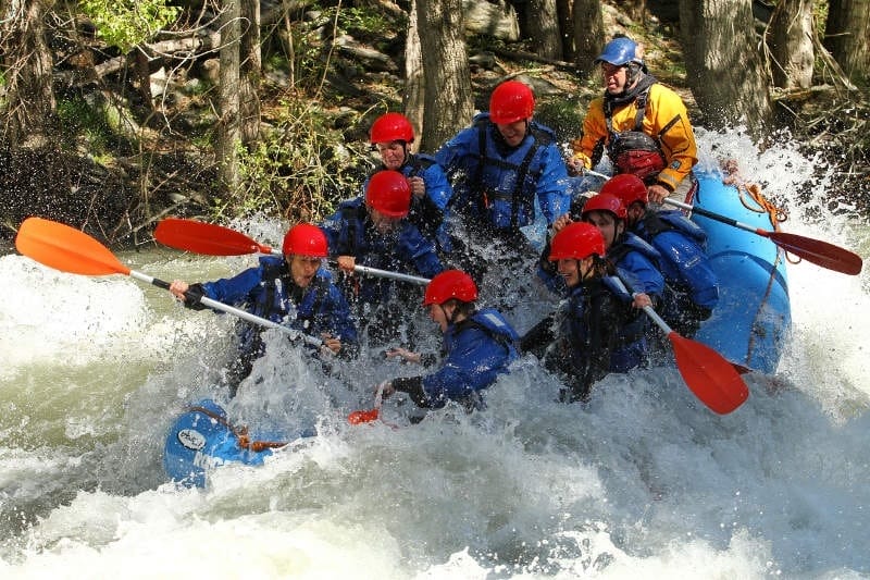 rafting pyrenees roc roi