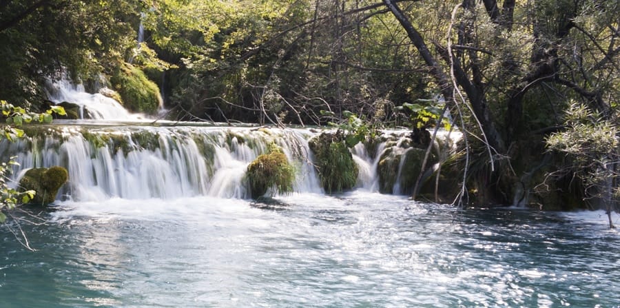 plitvice lakes national park waterfall