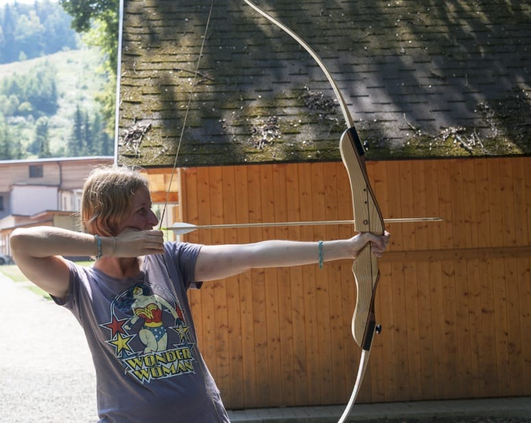 archery lesson czech