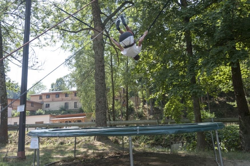 nick bungee trampoline backflip