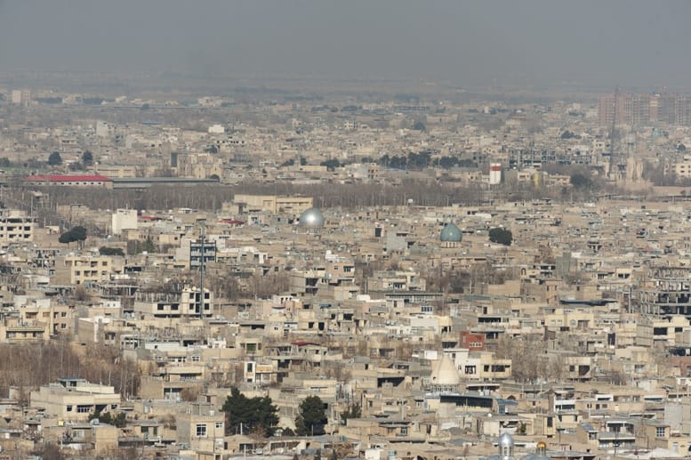 isfahan view from atashgah