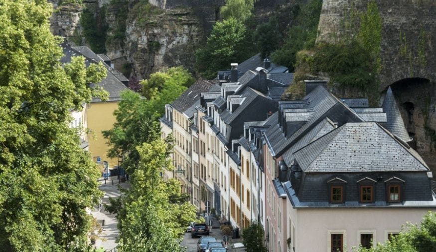 old luxembourg city view