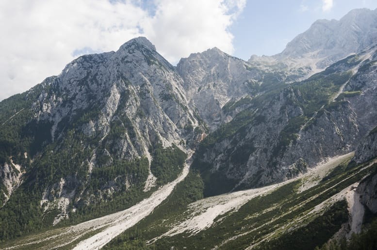 hiking slovenia mountains