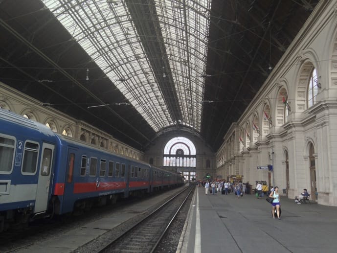 eurail pass budapest