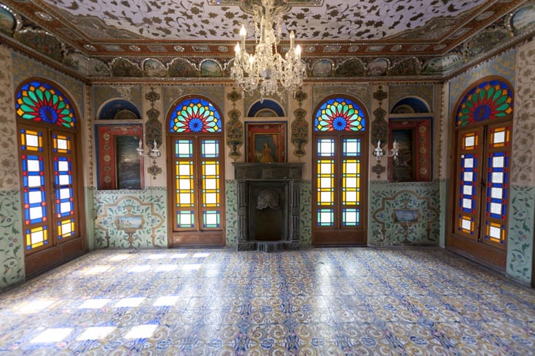 tehran golestan palace inside