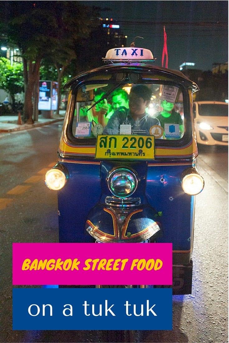 Bangkok street food pin