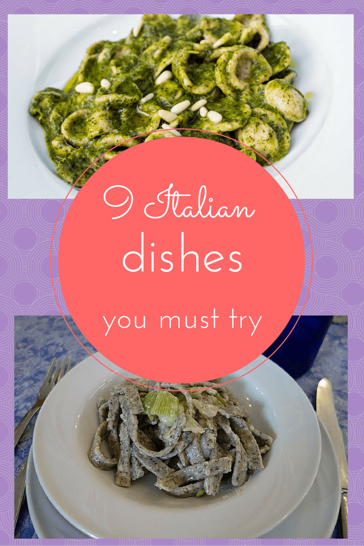 italian dishes pin