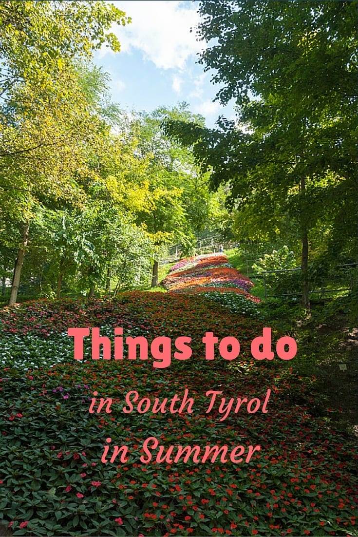 south tyrol in summer pin