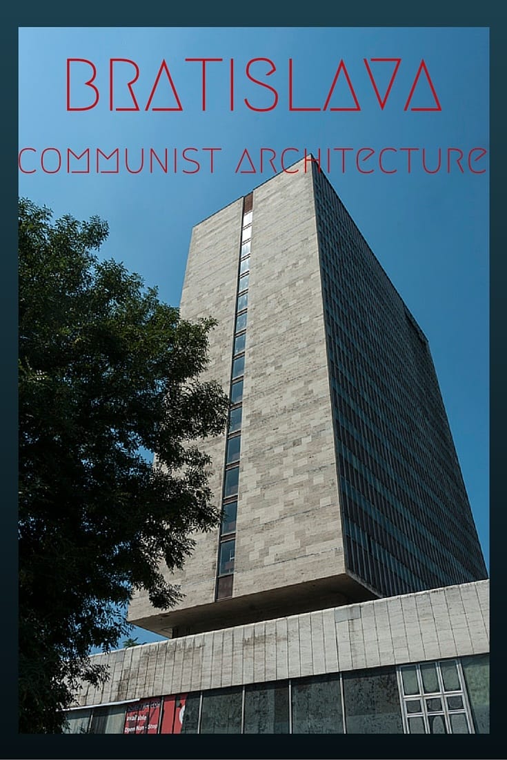 bratislava communist architecture pin