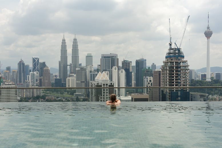 petronas towers best view close