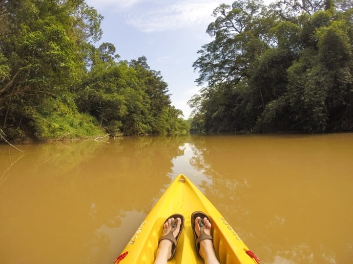 adventures in Borneo Kayaking sarawak
