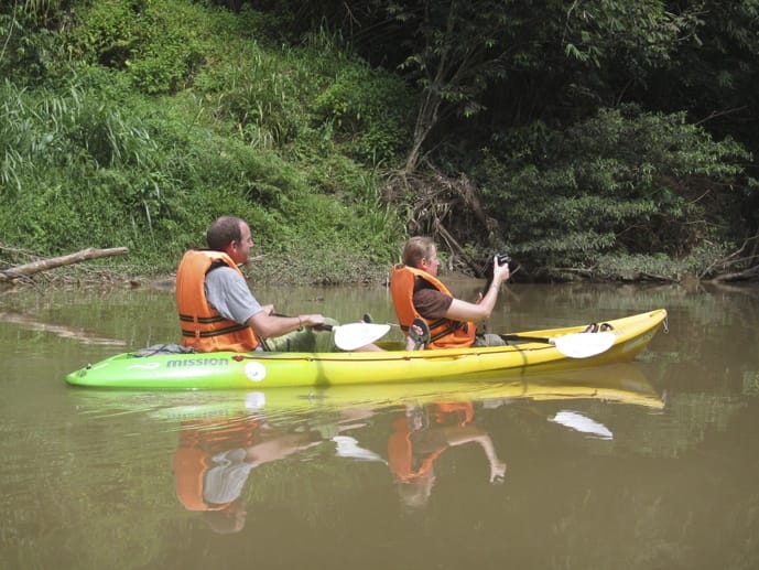 reflection kayaking sarawak