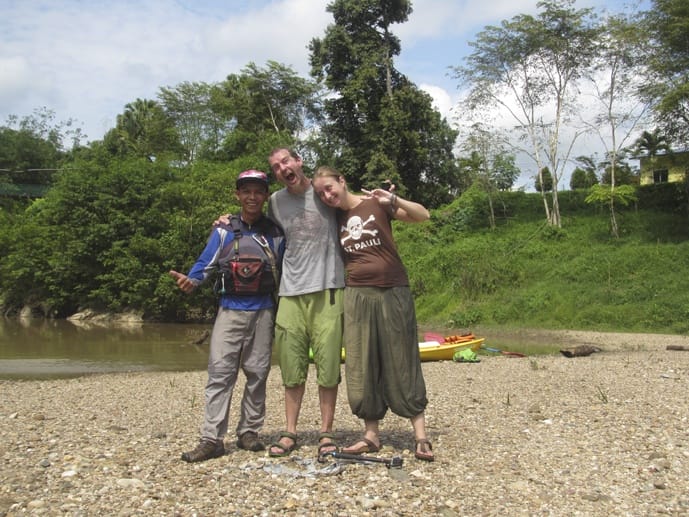 group photo semadang kayak