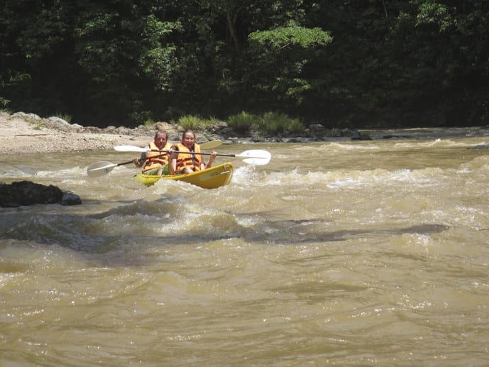 rapids kayaking sarawak 2