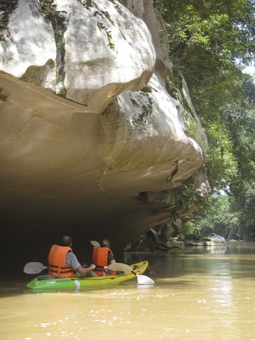 limestone sarawak borneo