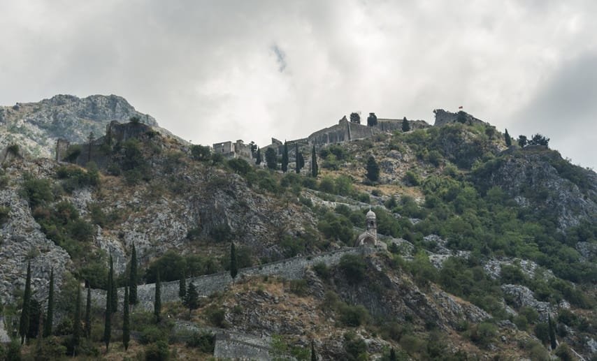 st john mountain fortress kotor montenegro
