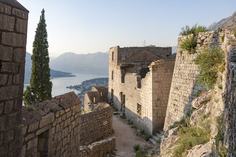 kotor fortress walls