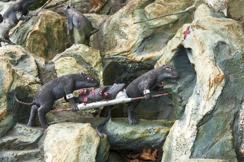 haw par villa singapore rats