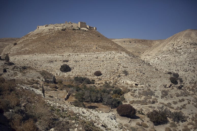 shobak hill jordan castle