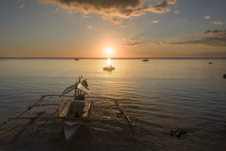 sunset bangka philippines