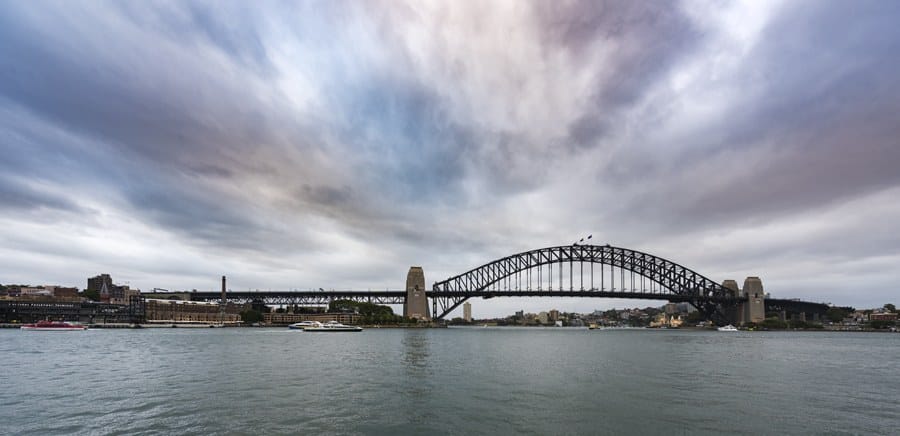 history of Australia harbour bridge