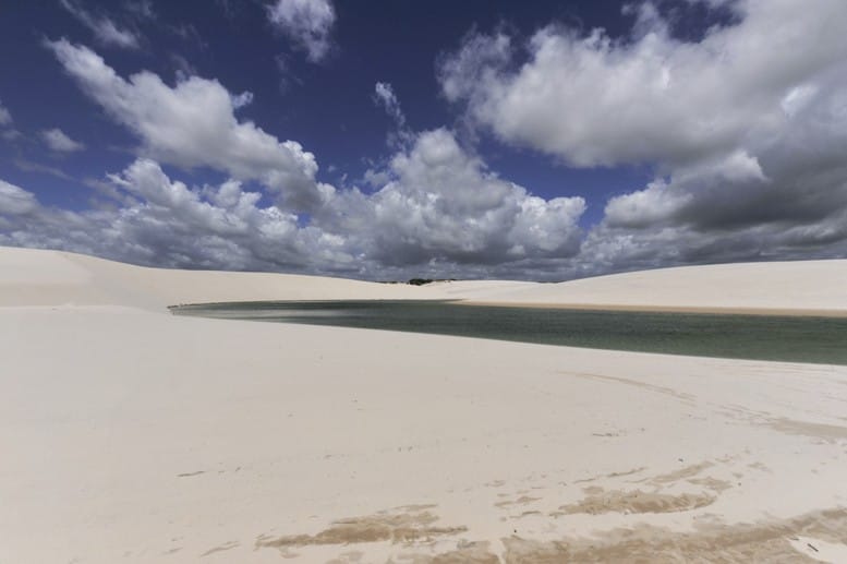 Lençois maranhenses national park clouds