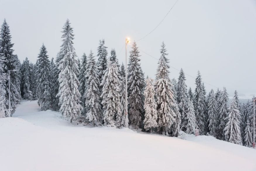 snowy slopes tahko Finland