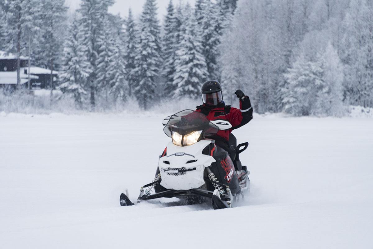 snowmobile badass finland