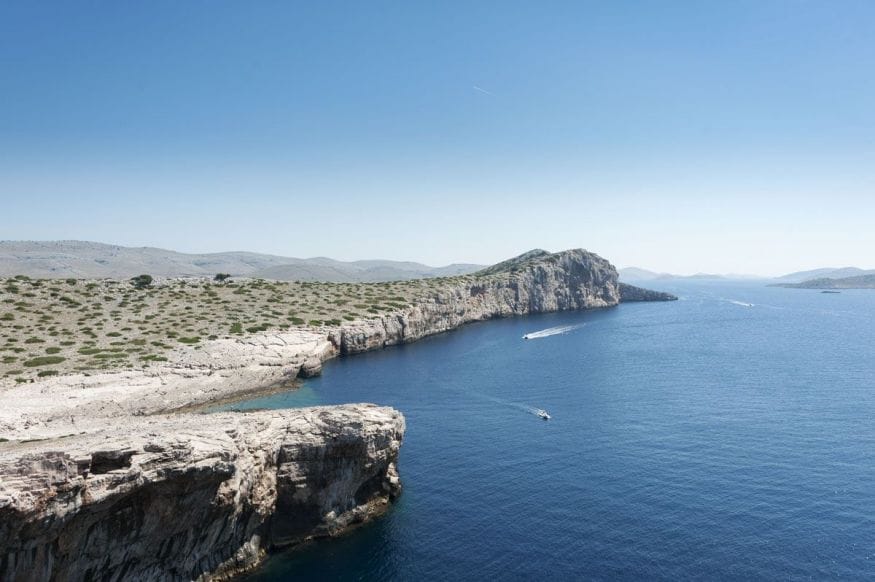 kornati islands croatia cliffs