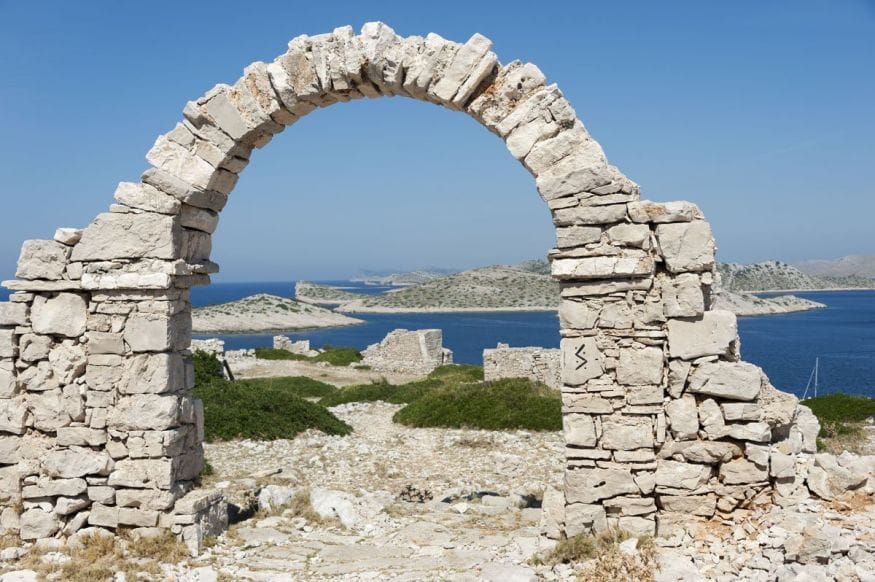 kornati islands croatia mana greek village