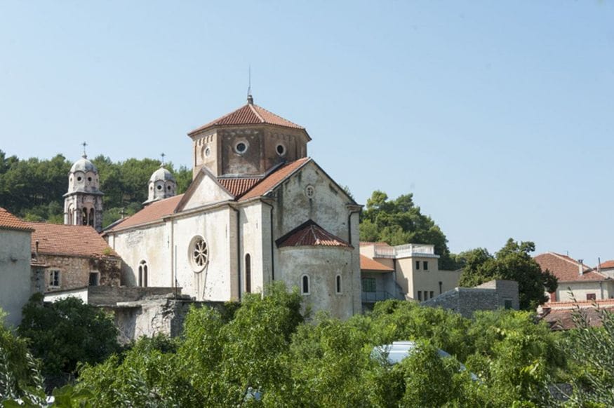 The church of Skradin croatia