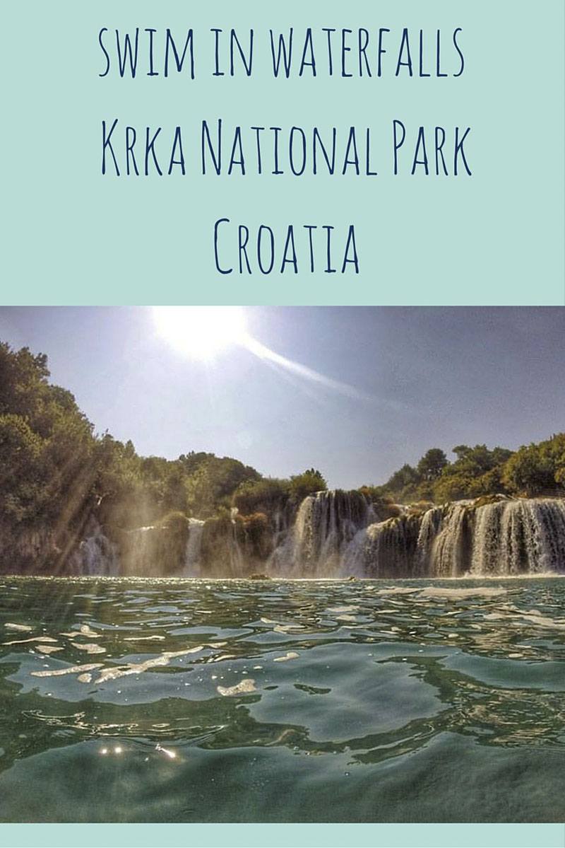 krka croatia national park pin