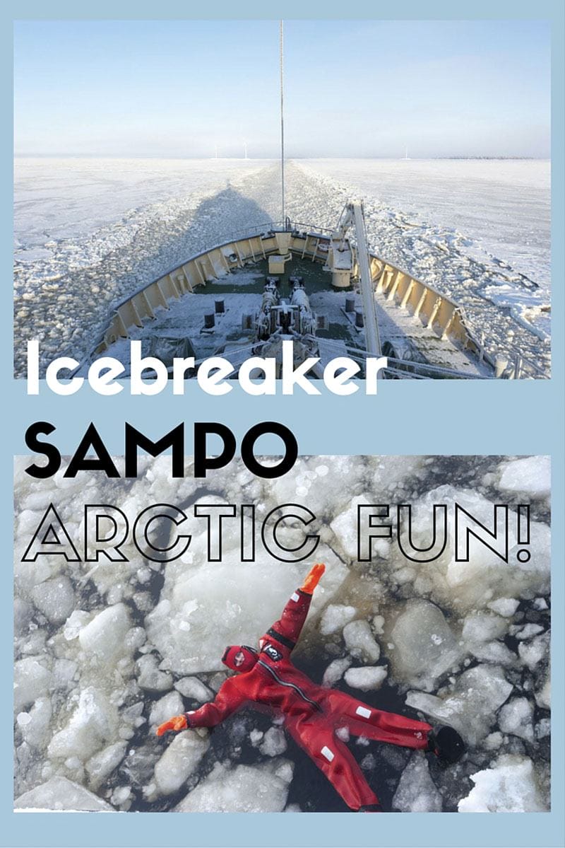 icebreaker sampo visit kemi pin