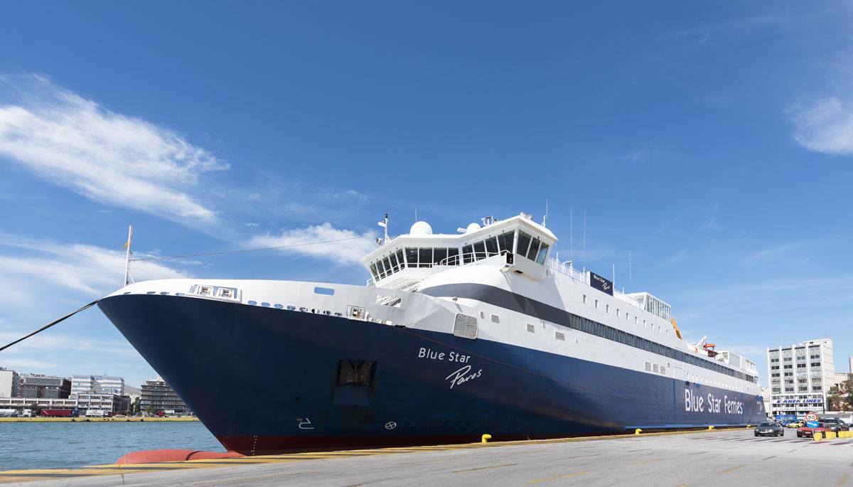 blue star ferry piraeus