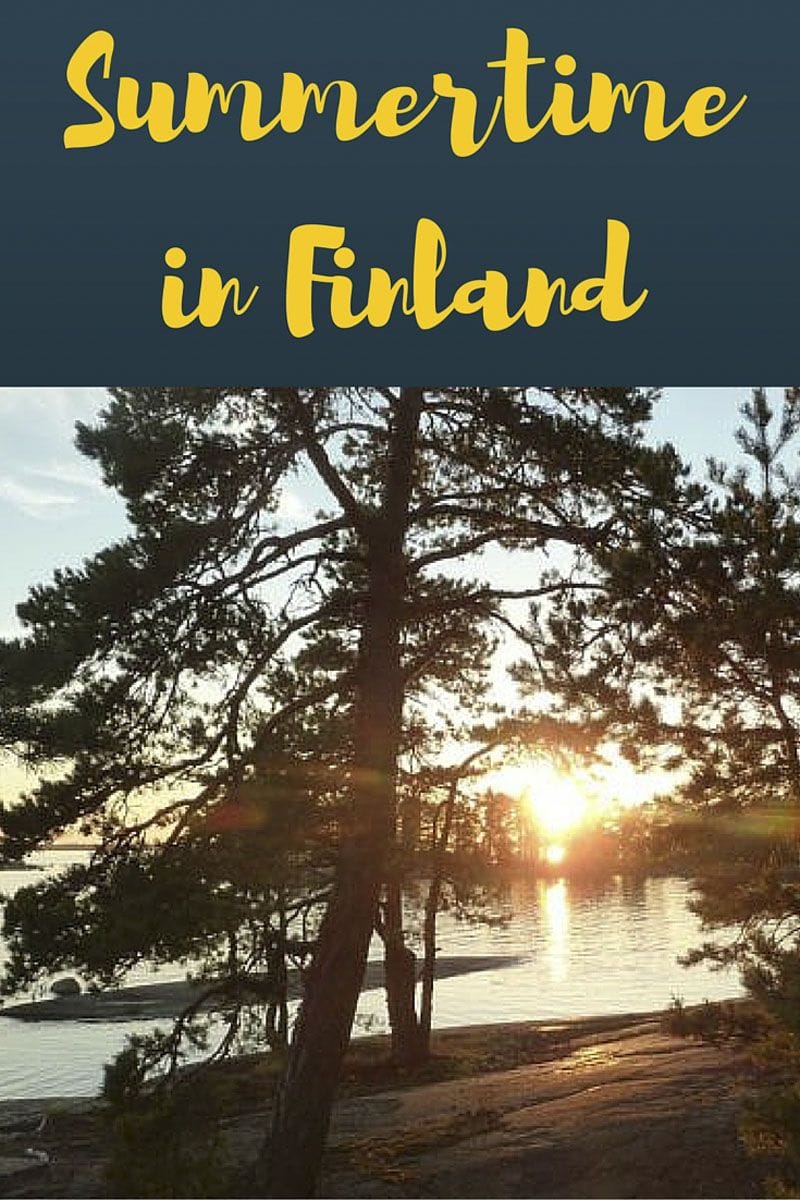 summertime in finland pin
