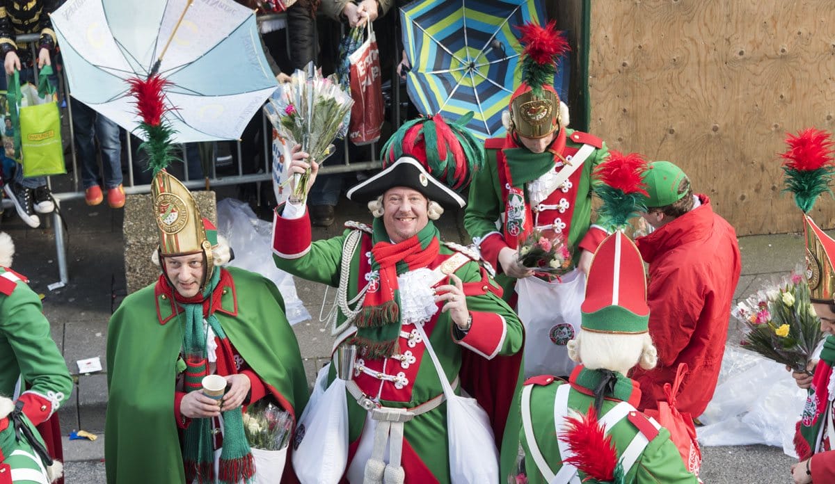 cologne carnival green fancy dress