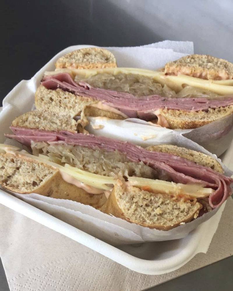 pastrami bagel