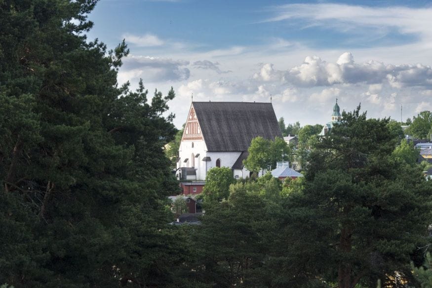 cathedral view porvoo
